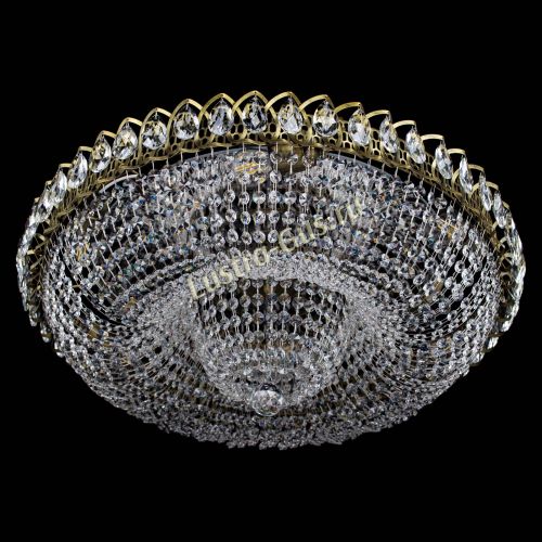 Люстра Водоворот Купол под бронзу в Кирове Гусь Хрустальный