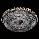 Люстра Водоворот Купол под бронзу Розовый в Кирове