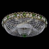 Люстра Водоворот Купол под бронзу Зеленый в Кирове