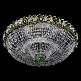 Люстра Водоворот Купол под бронзу Зеленый в Кирове