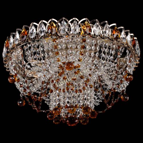 Люстра Водоворот Ольга шар чайная в Кирове Гусь Хрустальный