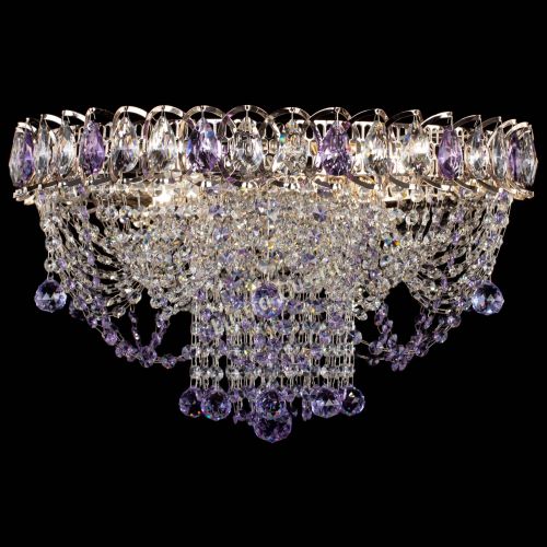 Люстра Водоворот Ольга шар фиолетовая в Кирове Гусь Хрустальный