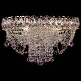 Люстра Водоворот Ольга шар розовая в Кирове