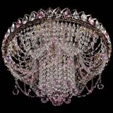 Люстра Водоворот Ольга шар розовая в Кирове