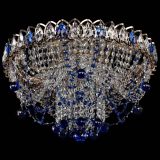 Люстра Водоворот Ольга шар синяя в Кирове