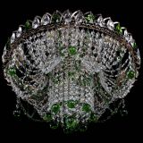 Люстра Водоворот Ольга шар зеленая в Кирове