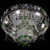 Люстра Водоворот Ольга шар зеленая в Кирове
