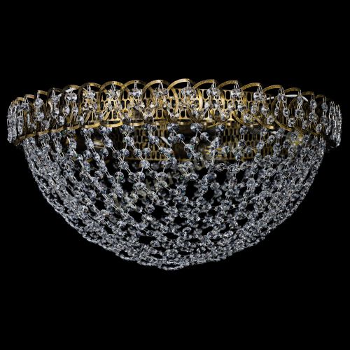 Люстра Водоворот Сетка Обтикон под бронзу в Кирове Гусь Хрустальный