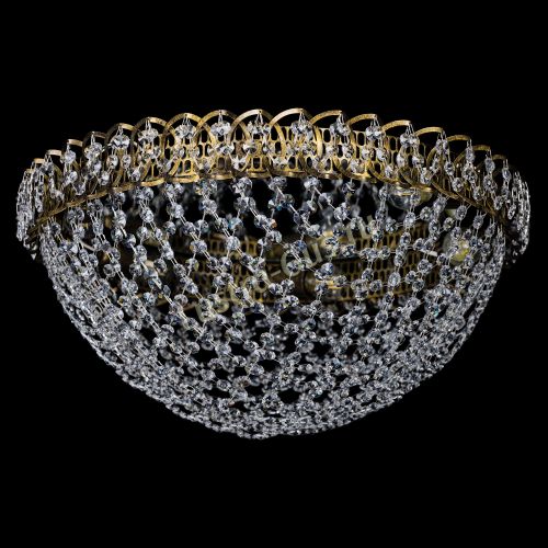 Люстра Водоворот Сетка Обтикон под бронзу в Кирове Гусь Хрустальный