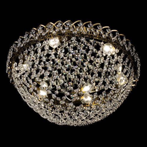 Люстра Водоворот Сетка Обтикон под бронзу в Кирове Гусь Хрустальный