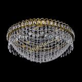 Люстра Водоворот Сетка 8 ламп под бронзу в Кирове