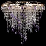 Люстра Вьюга фиолетовая в Кирове