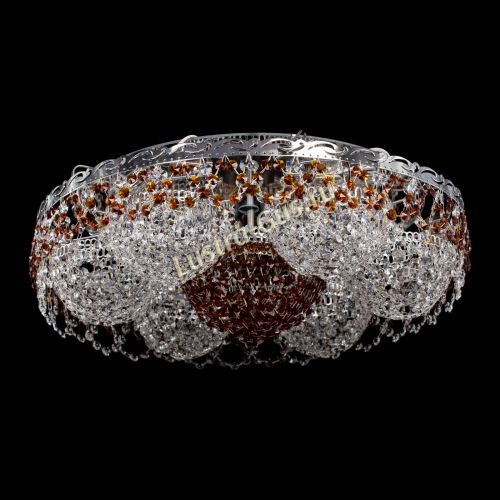 Люстра Вьюга №3 чайная в Кирове Гусь Хрустальный