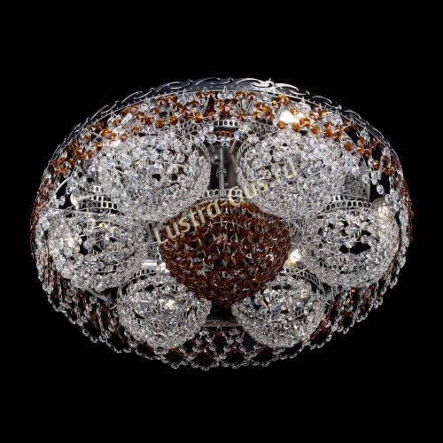 Люстра Вьюга №3 чайная в Кирове Гусь Хрустальный