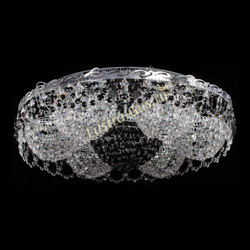 Люстра Вьюга №3 черная в Кирове Гусь Хрустальный