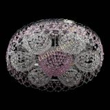 Люстра Вьюга №3 розовая в Кирове