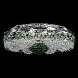 Люстра Вьюга №3 зеленая в Кирове