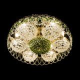 Люстра Вьюга №3 зеленая в Кирове