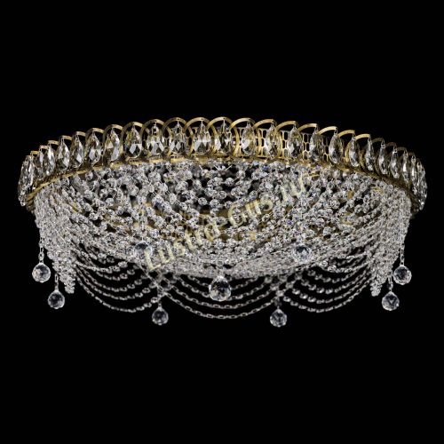 Люстра Жасмин №1 - 700 мм под бронзу в Кирове Гусь Хрустальный