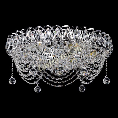 Люстра Жасмин №1 - 400 мм в Кирове Гусь Хрустальный