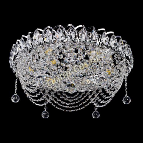 Люстра Жасмин №1 - 400 мм в Кирове Гусь Хрустальный