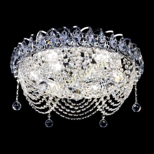 Люстра Жасмин №1 - 400 мм в Кирове Гусь Хрустальный