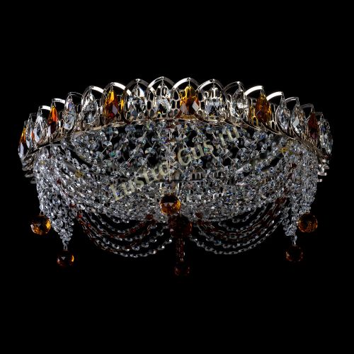 Люстра Жасмин №1 чайная в Кирове Гусь Хрустальный