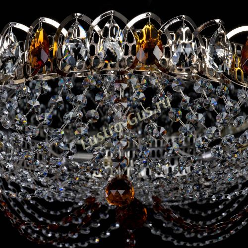 Люстра Жасмин №1 чайная в Кирове Гусь Хрустальный