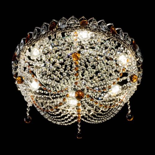 Люстра Жасмин №1 чайная в Кирове Гусь Хрустальный