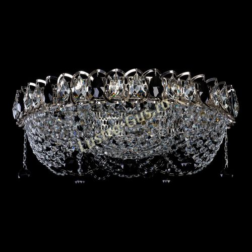 Люстра Жасмин №1 черная в Кирове Гусь Хрустальный