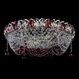 Люстра Жасмин №1 красная в Кирове