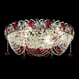 Люстра Жасмин №1 красная в Кирове