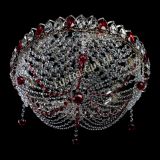 Люстра Жасмин №1 красная в Кирове