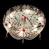 Люстра Жасмин №1 красная в Кирове