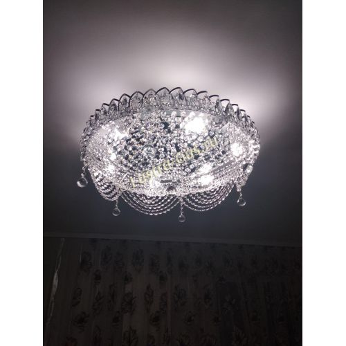 Люстра Жасмин №1 - 6 ламп в Кирове Гусь Хрустальный