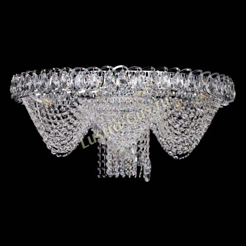 Люстра Жасмин Каскад 600 мм в Кирове Гусь Хрустальный