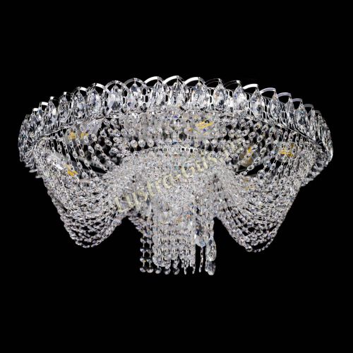 Люстра Жасмин Каскад 600 мм в Кирове Гусь Хрустальный