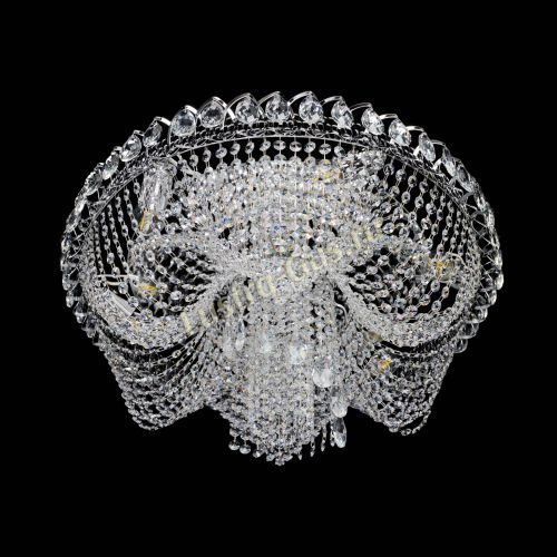 Люстра Жасмин Каскад 600 мм в Кирове Гусь Хрустальный