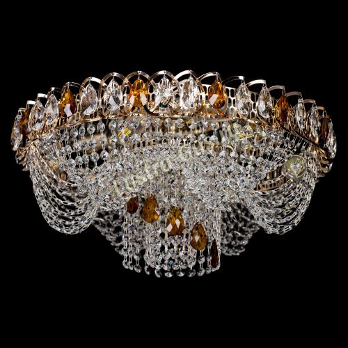 Люстра Жасмин Каскад чайный в Кирове Гусь Хрустальный