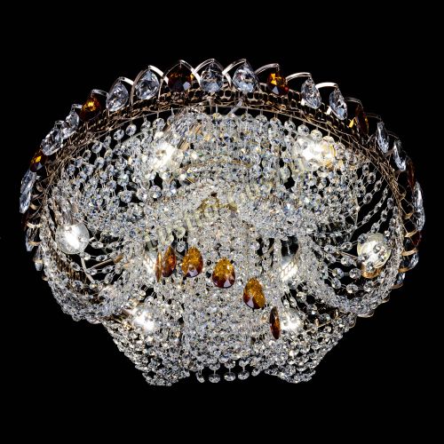 Люстра Жасмин Каскад чайный в Кирове Гусь Хрустальный