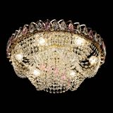 Люстра Жасмин Каскад розовый в Кирове