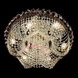 Люстра Жасмин Каскад розовый в Кирове