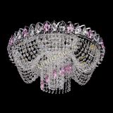 Люстра Жасмин Каскад розовый в Кирове