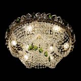 Люстра Жасмин Каскад зеленый в Кирове