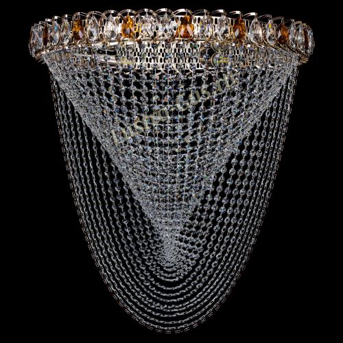 Люстра ﻿Жасмин Веер чайный в Кирове Гусь Хрустальный