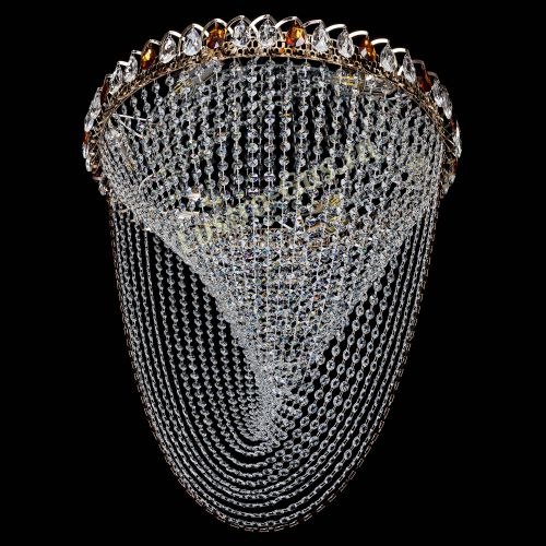 Люстра ﻿Жасмин Веер чайный в Кирове Гусь Хрустальный