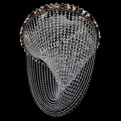 Люстра ﻿Жасмин Веер чайный в Кирове Гусь Хрустальный