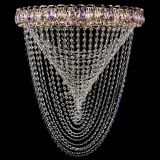 Люстра ﻿Жасмин Веер фиолетовая в Кирове