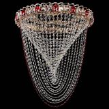 Люстра ﻿Жасмин Веер красная в Кирове