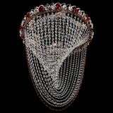 Люстра ﻿Жасмин Веер красная в Кирове